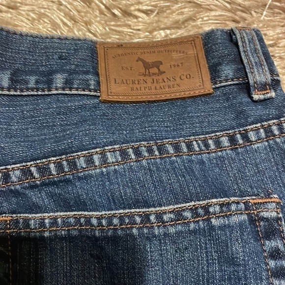 LAUREN Ralph Jeans Co. Premium Blue Jeans‎ Size 10 - Picture 14 of 14